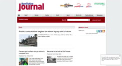 Desktop Screenshot of banffshire-journal.co.uk