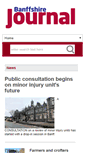 Mobile Screenshot of banffshire-journal.co.uk